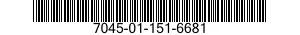 7045-01-151-6681  7045011516681 011516681