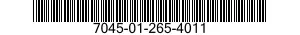 7045-01-265-4011 DISK,FLEXIBLE 7045012654011 012654011