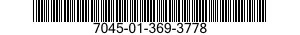 7045-01-369-3778 DISK,NONFLEXIBLE 7045013693778 013693778