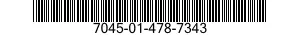 7045-01-478-7343 DISK CARTRIDGE,MAGNETIC 7045014787343 014787343