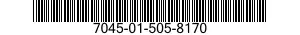 7045-01-505-8170 TAPE,ELECTRONIC DATA PROCESSING 7045015058170 015058170