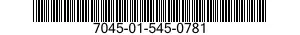 7045-01-545-0781 DISK CARTRIDGE,MAGNETIC 7045015450781 015450781