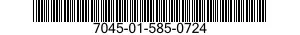 7045-01-585-0724 TAPE,ELECTRONIC DATA PROCESSING 7045015850724 015850724