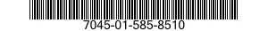 7045-01-585-8510 CASE,ACCESSORY KIT,AUTOMATIC DATA PROCESSING EQUIPMENT. 7045015858510 015858510