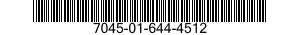 7045-01-644-4512 CASE,PRINTER,AUTOMATIC DATA PROCESSING 7045016444512 016444512