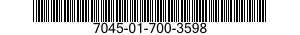 7045-01-700-3598 CASE,DISK DRIVE UNIT 7045017003598 017003598