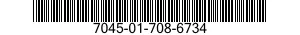 7045-01-708-6734 DISK,NONFLEXIBLE 7045017086734 017086734