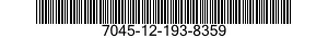 7045-12-193-8359 TAPE,ELECTRONIC DATA PROCESSING 7045121938359 121938359