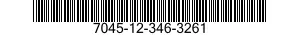 7045-12-346-3261 TAPE,ELECTRONIC DATA PROCESSING 7045123463261 123463261