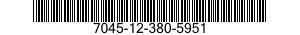 7045-12-380-5951 CARTRIDGE,EXCESS TONER 7045123805951 123805951