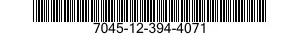 7045-12-394-4071 TAPE,ELECTRONIC DATA PROCESSING 7045123944071 123944071