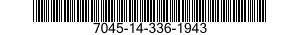 7045-14-336-1943 TAPE,ELECTRONIC DATA PROCESSING 7045143361943 143361943