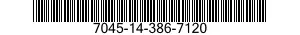 7045-14-386-7120 TAPE,ELECTRONIC DATA PROCESSING 7045143867120 143867120
