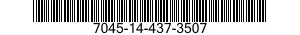 7045-14-437-3507 DISK,FLEXIBLE 7045144373507 144373507