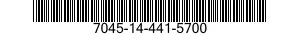 7045-14-441-5700 TAPE,ELECTRONIC DATA PROCESSING 7045144415700 144415700
