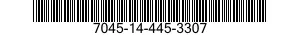7045-14-445-3307 DISK,FLEXIBLE 7045144453307 144453307