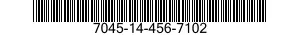 7045-14-456-7102 DISK,FLEXIBLE 7045144567102 144567102