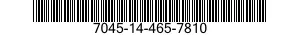 7045-14-465-7810 TAPE,ELECTRONIC DATA PROCESSING 7045144657810 144657810