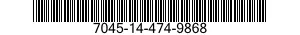 7045-14-474-9868 DISK SET,MAGNETIC 7045144749868 144749868