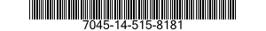 7045-14-515-8181 DISK,NONFLEXIBLE 7045145158181 145158181