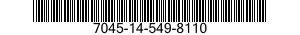7045-14-549-8110 TAPE,ELECTRONIC DATA PROCESSING 7045145498110 145498110