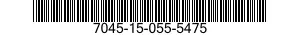 7045-15-055-5475 DISK,FLEXIBLE 7045150555475 150555475
