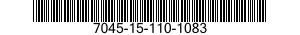 7045-15-110-1083 TAPE,ELECTRONIC DATA PROCESSING 7045151101083 151101083
