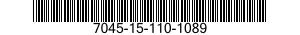 7045-15-110-1089 TAPE,ELECTRONIC DATA PROCESSING 7045151101089 151101089
