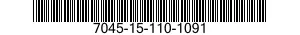7045-15-110-1091 TAPE,ELECTRONIC DATA PROCESSING 7045151101091 151101091