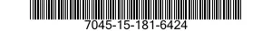 7045-15-181-6424 CONFEZIONE DI 12 NA 7045151816424 151816424