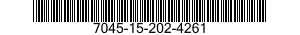 7045-15-202-4261 DISK,NONFLEXIBLE 7045152024261 152024261
