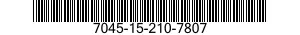 7045-15-210-7807 ENCODER X STAMPANTE 7045152107807 152107807