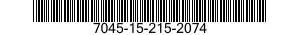 7045-15-215-2074 MODULO 100FX 7045152152074 152152074