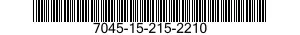 7045-15-215-2210 PATCH CABLE IN CAVO 7045152152210 152152210