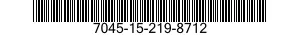 7045-15-219-8712 TONER NERO PER EPSO 7045152198712 152198712