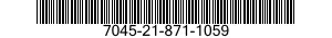 7045-21-871-1059 TAPE,ELECTRONIC DATA PROCESSING 7045218711059 218711059