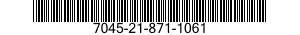 7045-21-871-1061 TAPE,ELECTRONIC DATA PROCESSING 7045218711061 218711061