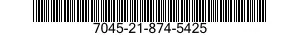 7045-21-874-5425 REEL,MAGNETIC RECORDING TAPE 7045218745425 218745425