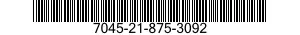 7045-21-875-3092 CABINET,DATA CARRIERS 7045218753092 218753092