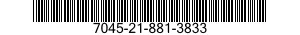 7045-21-881-3833  7045218813833 218813833