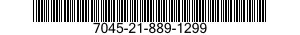 7045-21-889-1299  7045218891299 218891299