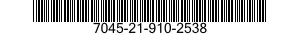 7045-21-910-2538 TAPE,ELECTRONIC DATA PROCESSING 7045219102538 219102538