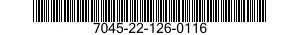 7045-22-126-0116 COVER,PRINTER,AUTOMATIC DATA PROCESSING 7045221260116 221260116