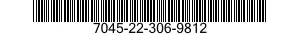 7045-22-306-9812 ANALYZER,SOFTWARE 7045223069812 223069812