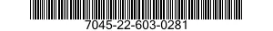 7045-22-603-0281 CASE,COMPUTER 7045226030281 226030281