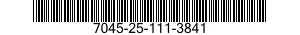 7045-25-111-3841 TAPE,ELECTRONIC DAT 7045251113841 251113841