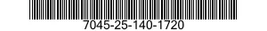 7045-25-140-1720 DATA SHUTTLE 7045251401720 251401720