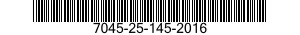 7045-25-145-2016 DISK,NONFLEXIBLE 7045251452016 251452016