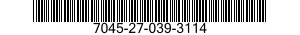 7045-27-039-3114 TAPE,ELECTRONIC DATA PROCESSING 7045270393114 270393114