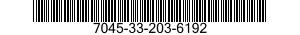 7045-33-203-6192 CASE,DISPLAY UNIT 7045332036192 332036192